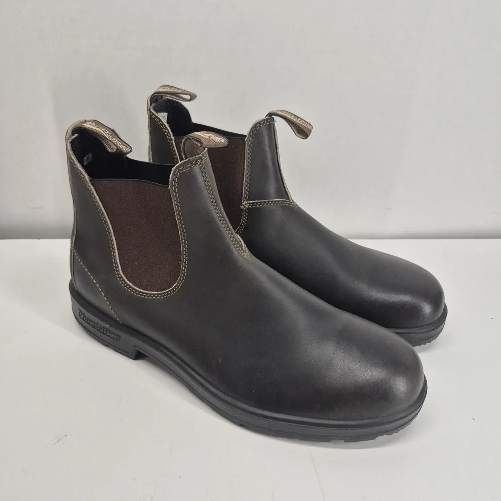 Blundstone 500 Men's Size 12 US (11 AUS/UK) Brown Chelsea Boots NIB